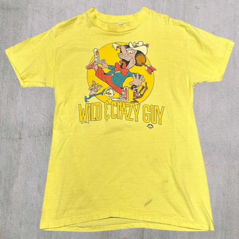 1970s Wild and Crazy guy tee